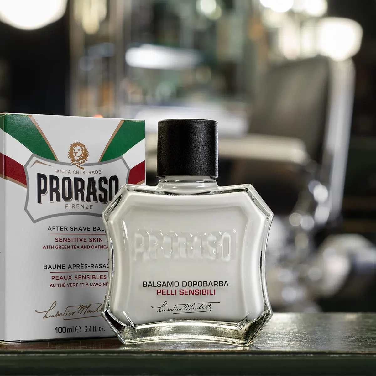 Proraso After Shave Balm - Oatmeal & Green Tea | Nourishing & Gentle Formula for Sensitive Skin - 3.4oz (Pack of 2) - view 7