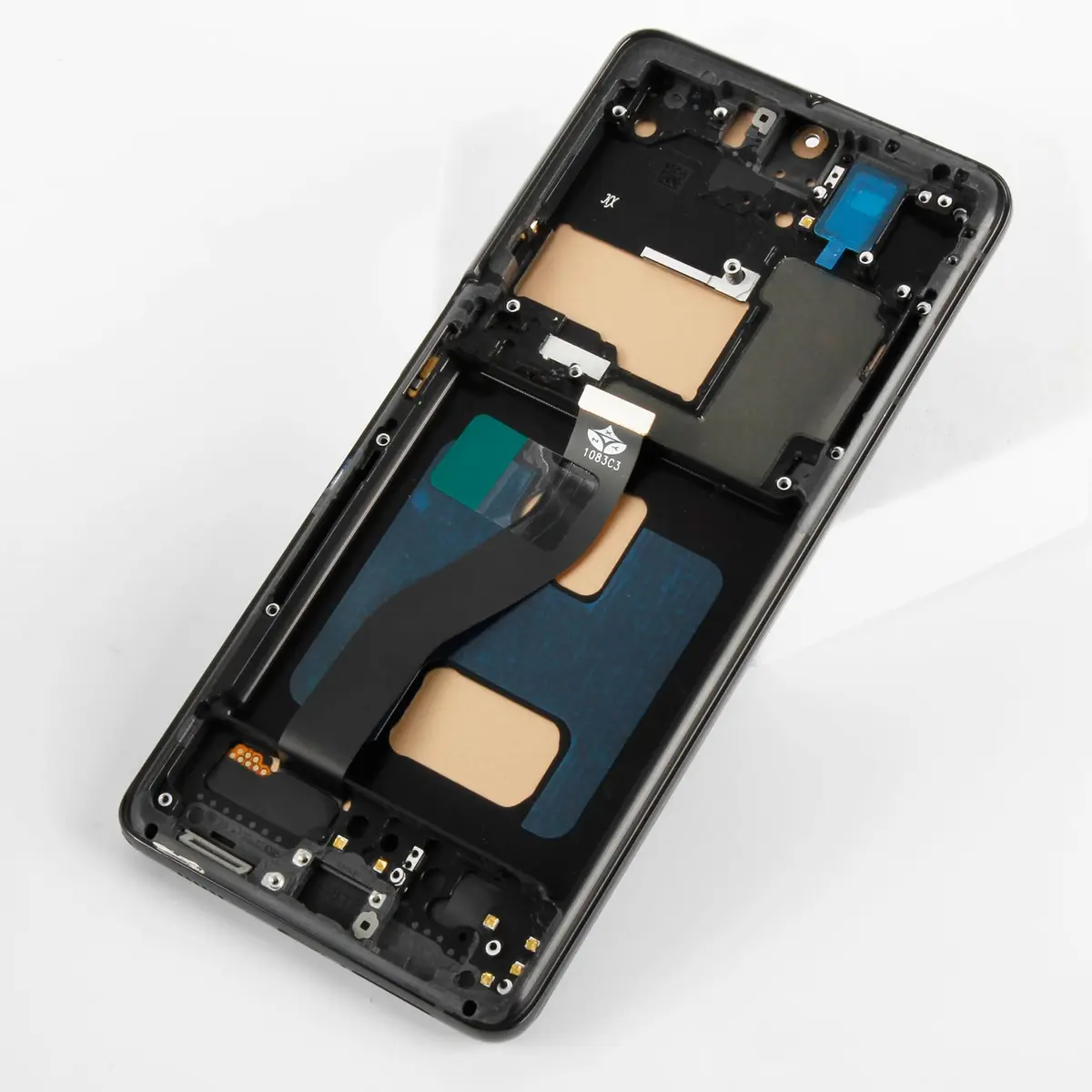 Olivechard Black Wireless Accessory Replacement Screen for Galaxy S21 Ultra | InCell LCD & Frame - view 3