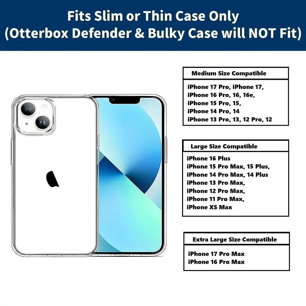 Stronden Leather Holster for iPhone 17 Pro Max, 16 Pro Max | Magnetic Closure, Card Holder, Impact-Resistant Belt Clip - view 8