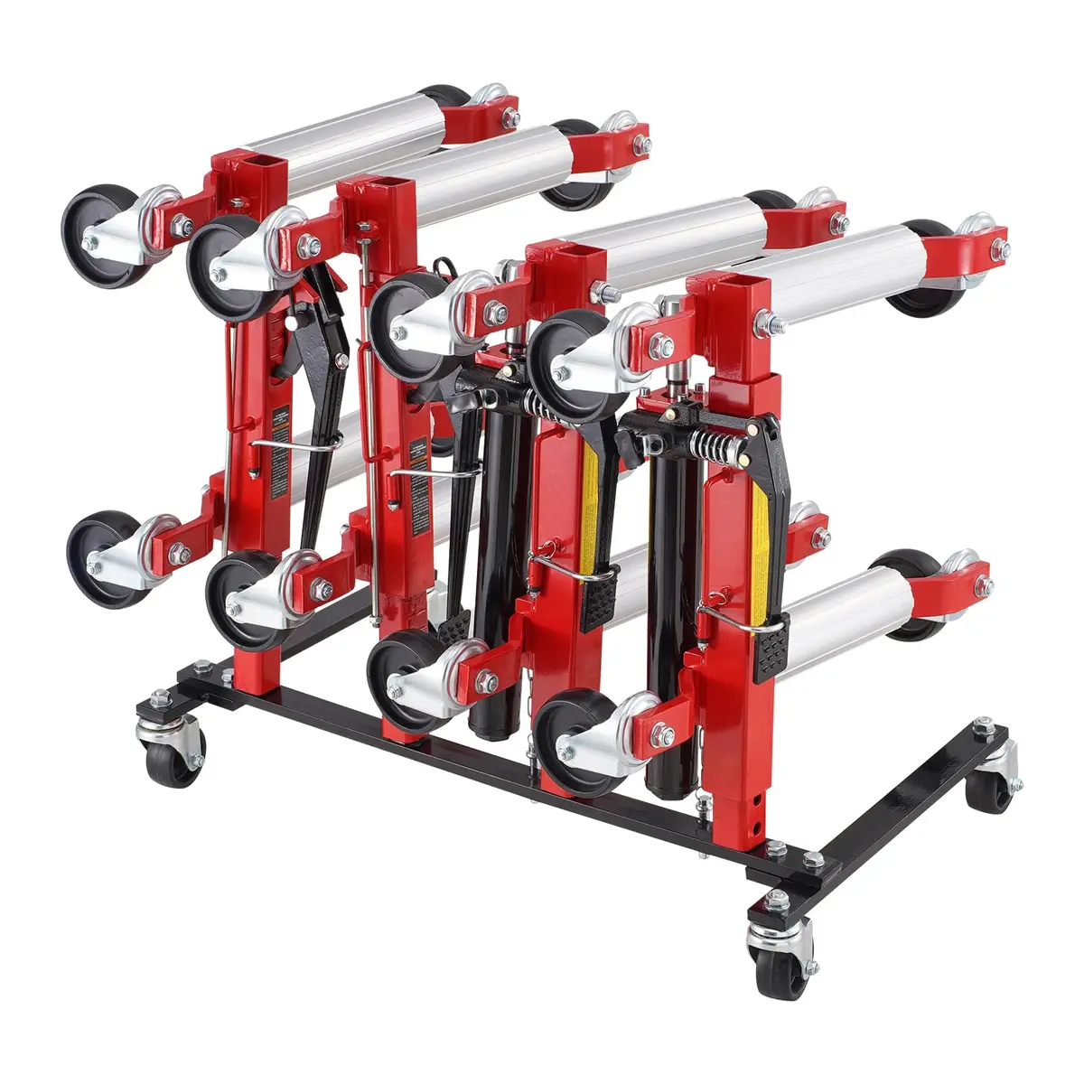 VEVOR Car Dolly Rack, Storage Rack with 360° Rotatable Wheels, Heavy-Duty Steel, 31.3x18.8x8.8 inch | Space-Efficient Garage Organizer - main product image