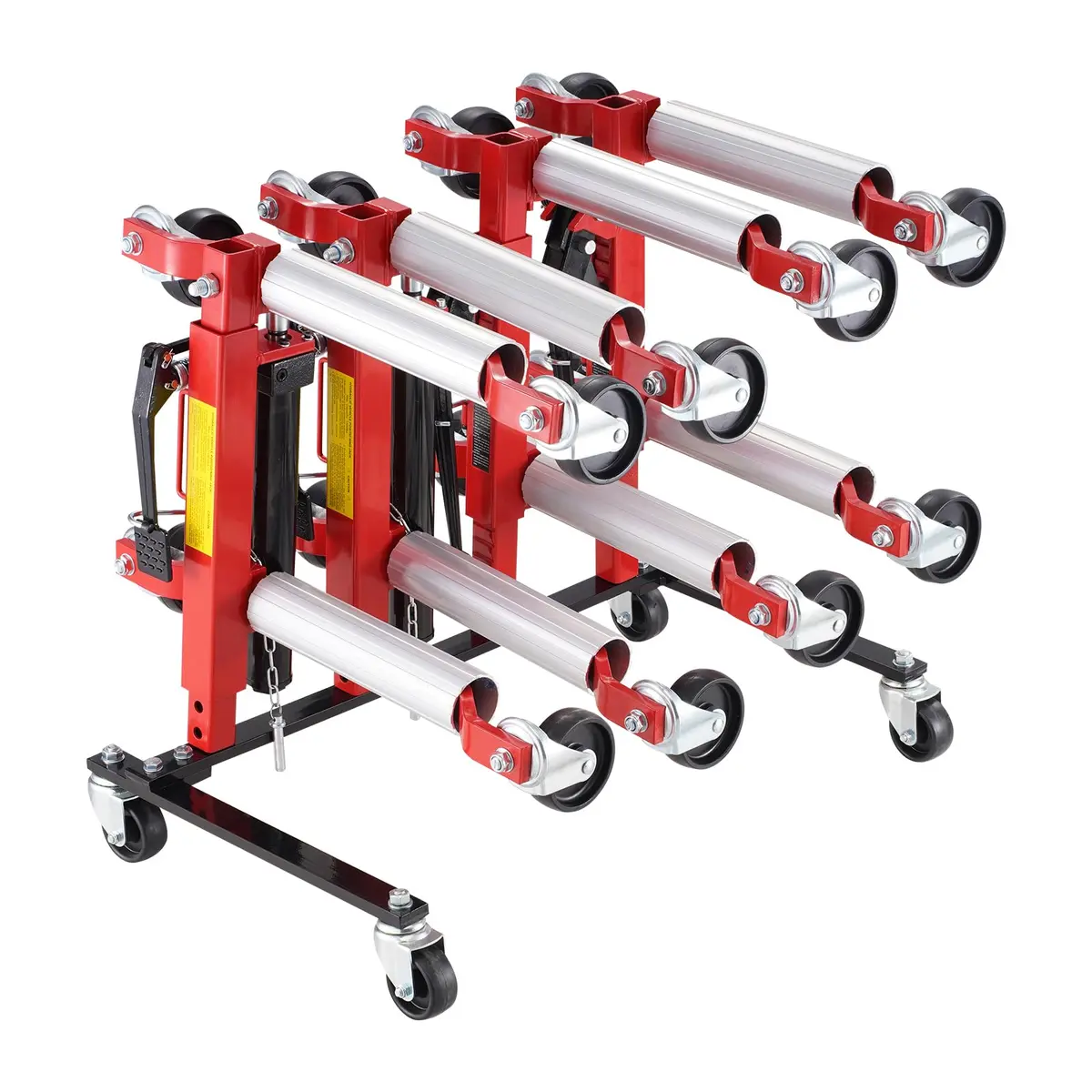 VEVOR Car Dolly Rack, Storage Rack with 360° Rotatable Wheels, Heavy-Duty Steel, 31.3x18.8x8.8 inch | Space-Efficient Garage Organizer - view 9