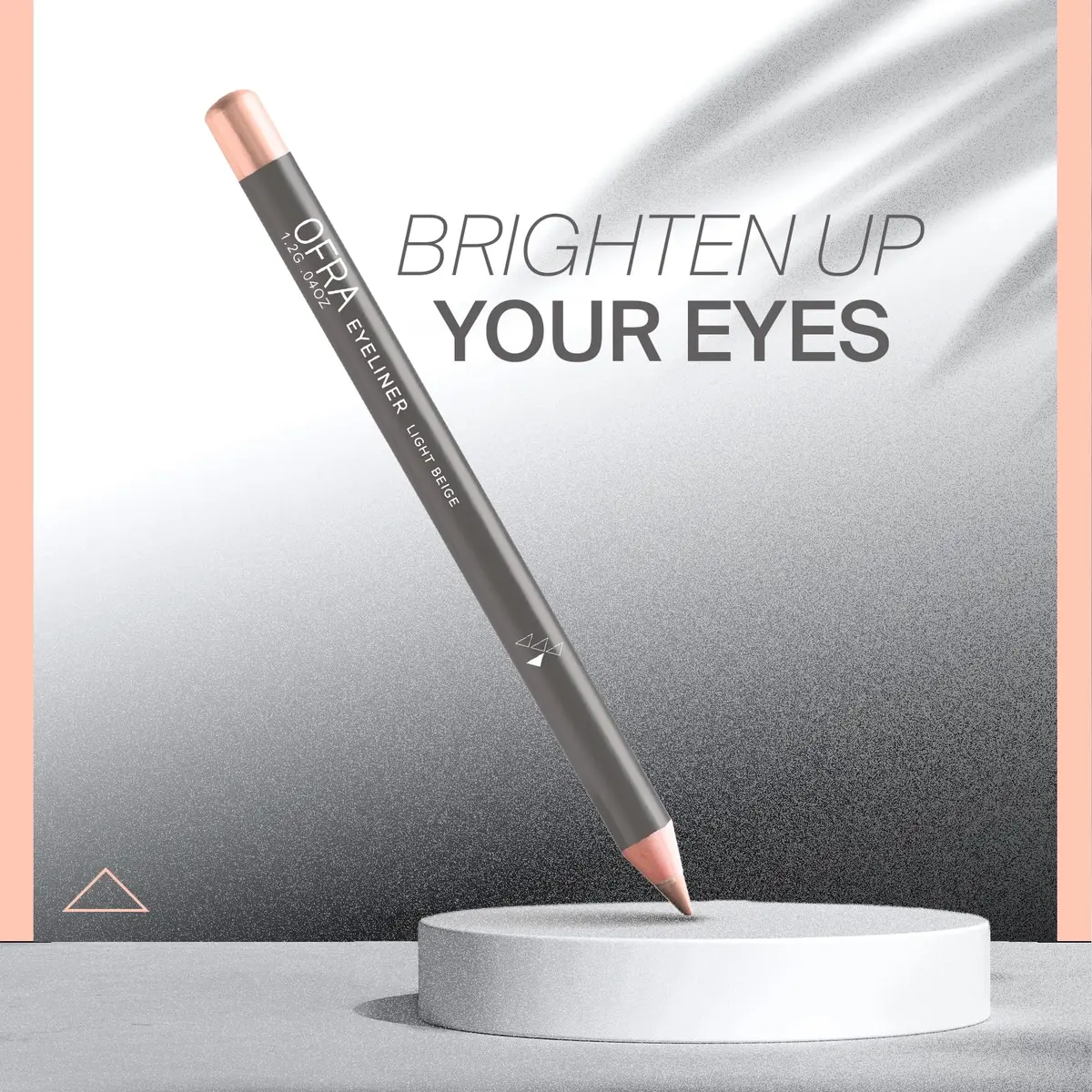 Ofra Eyeliner Pencil - Light Beige | Precise, Long-Lasting Waterproof & Smudge-Proof - view 7