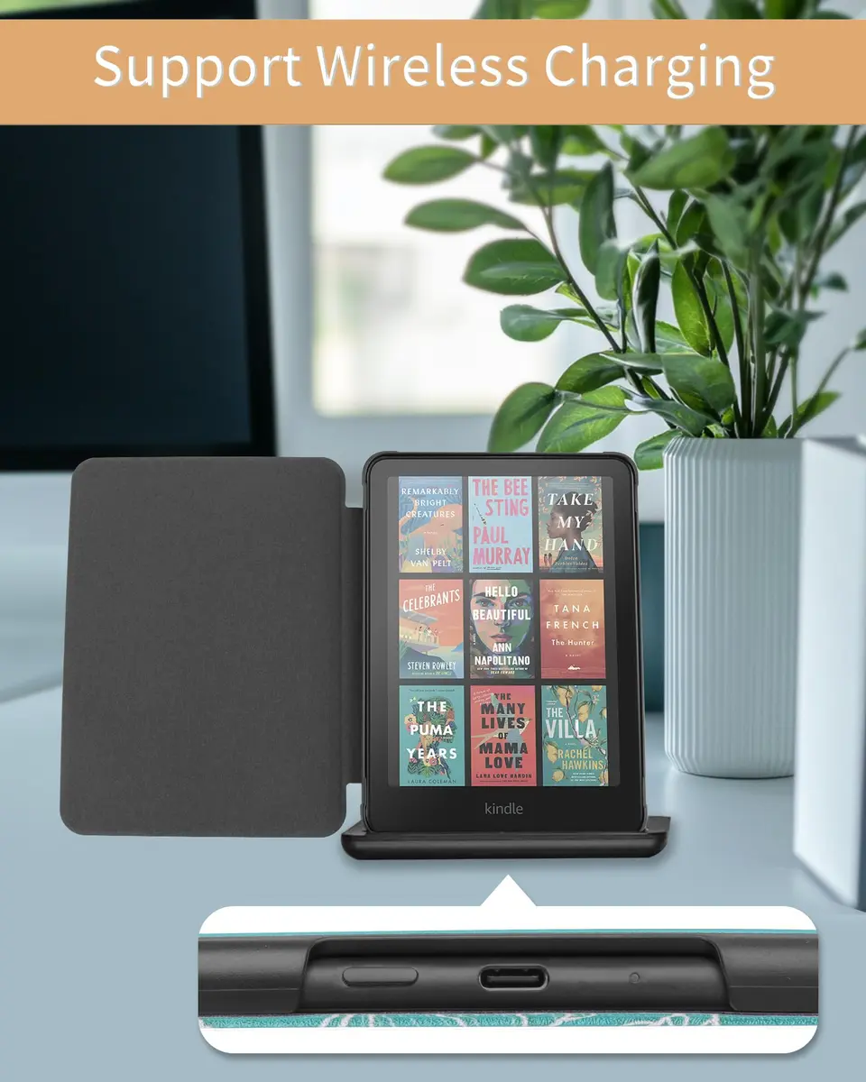 WALNEW Case for 7" Kindle Paperwhite 2024 12th Gen | Auto Wake/Sleep, Premium PU Leather - view 5