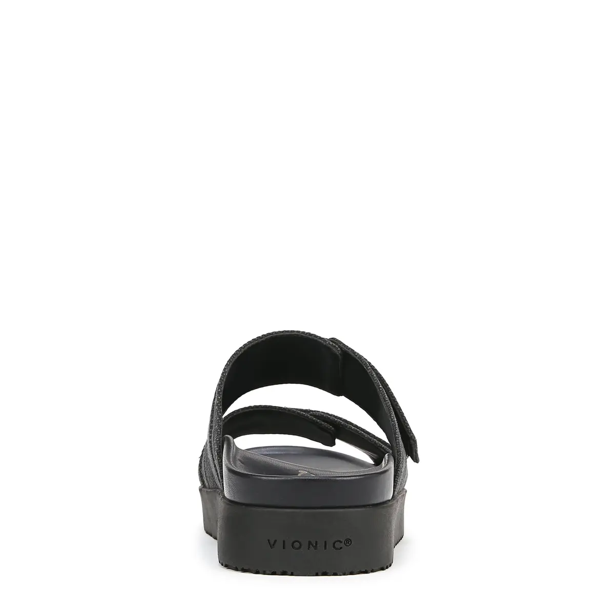 Vionic Riviera Slide Sandals Black 9.5 M | Contoured Arch Support & Cushioning - view 9