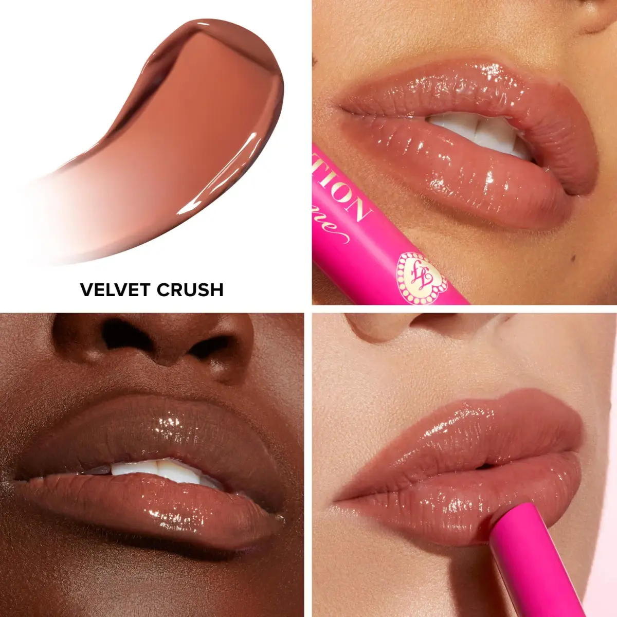 Too Faced Lip Injection Extreme Plumping Clicks Lip Balm 0.05 oz (1.5g) | Hydrating, Buildable Color with Strawberry Scent - view 2