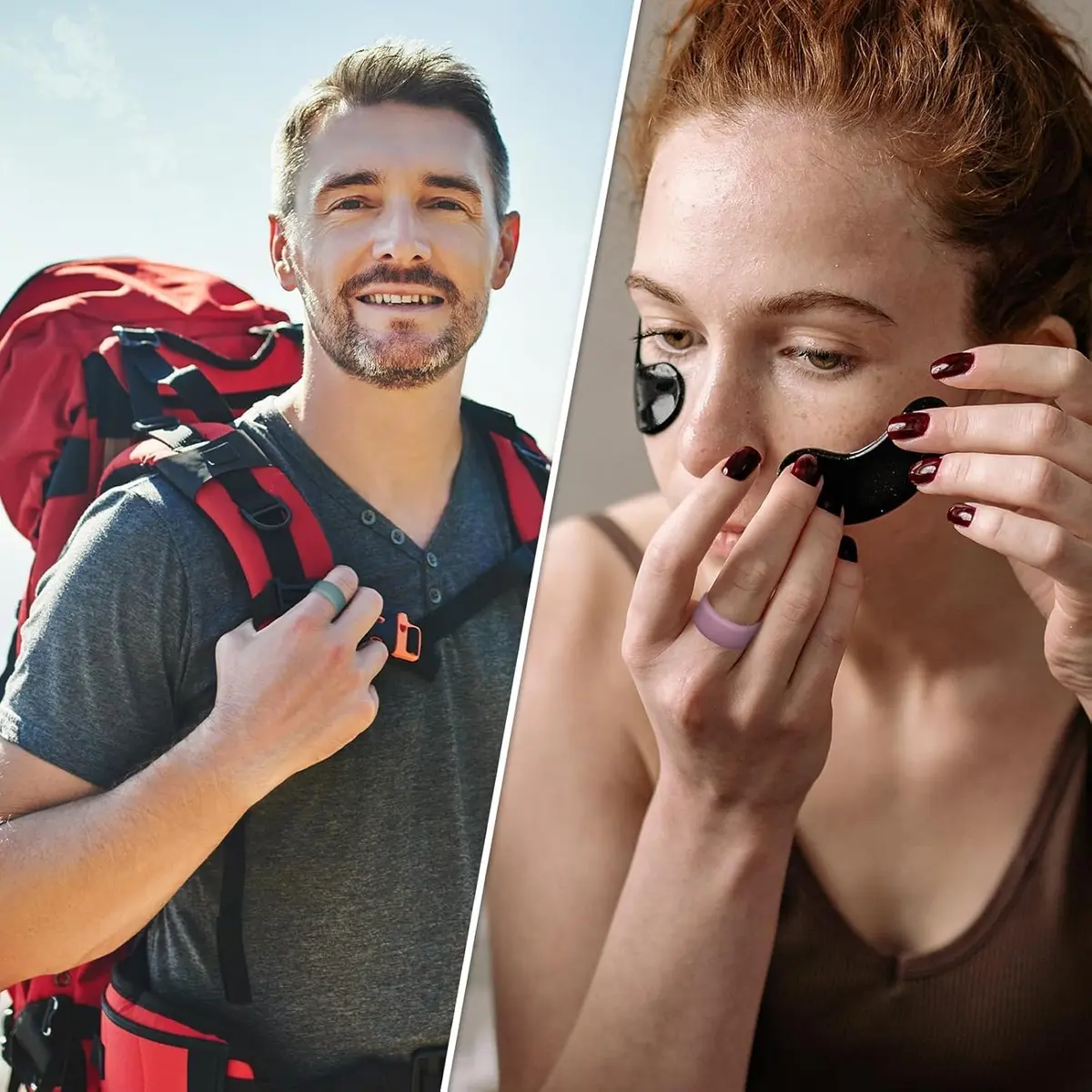 sylacor 10 Pack Ring Cover Compatible with Oura Ring Gen 4/3, Samsung Galaxy Ring | Lightweight Silicone Protector - view 7