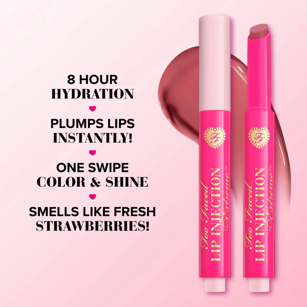 Too Faced Lip Injection Extreme Plumping Clicks Feelin' Spicy 0.05 oz (1.5 g) | Hydrating Lip Plumper with Click Applicator - view 4