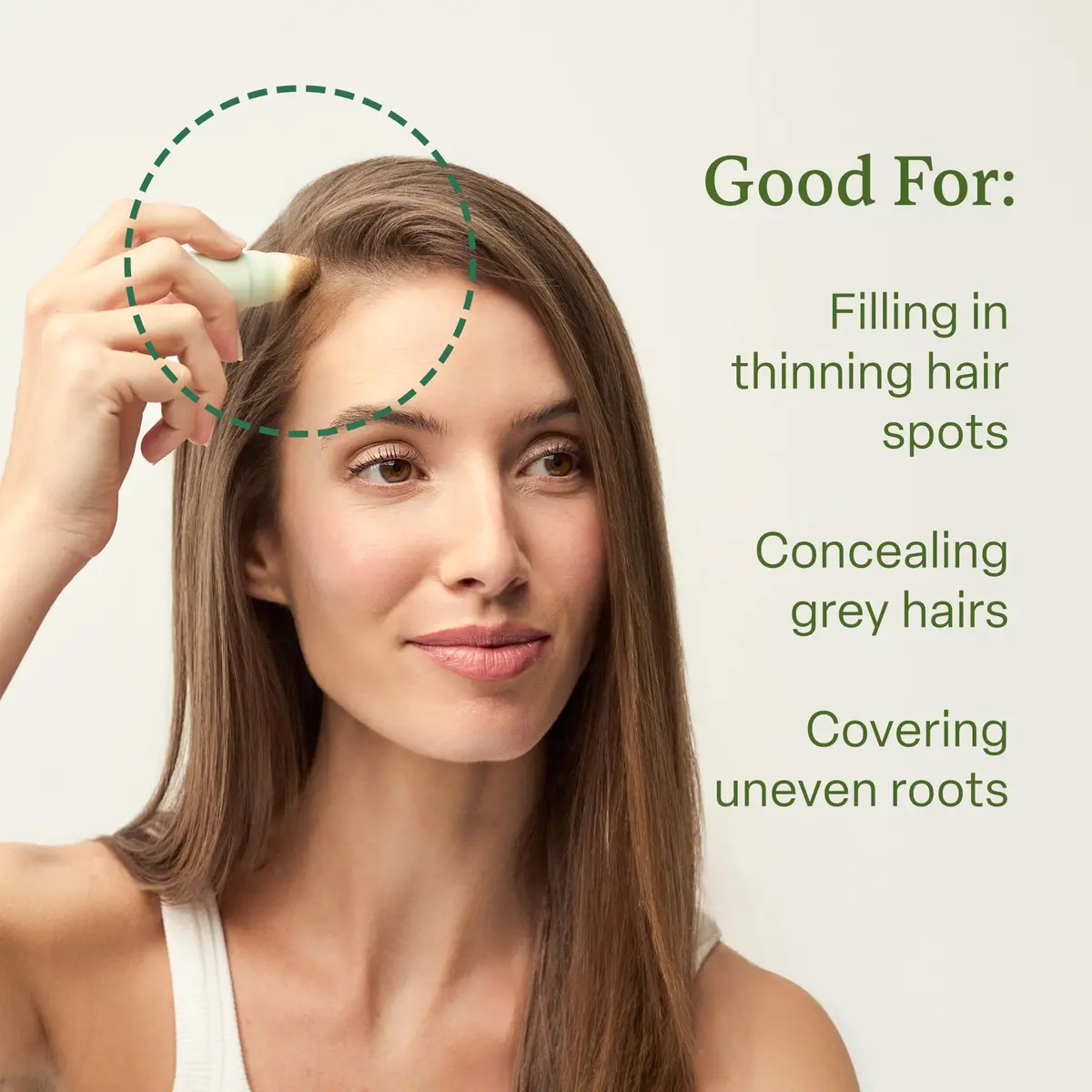 Divi Root Touch Up | Med Brown | Conceals Thinning & Protects Scalp | 20g - view 5