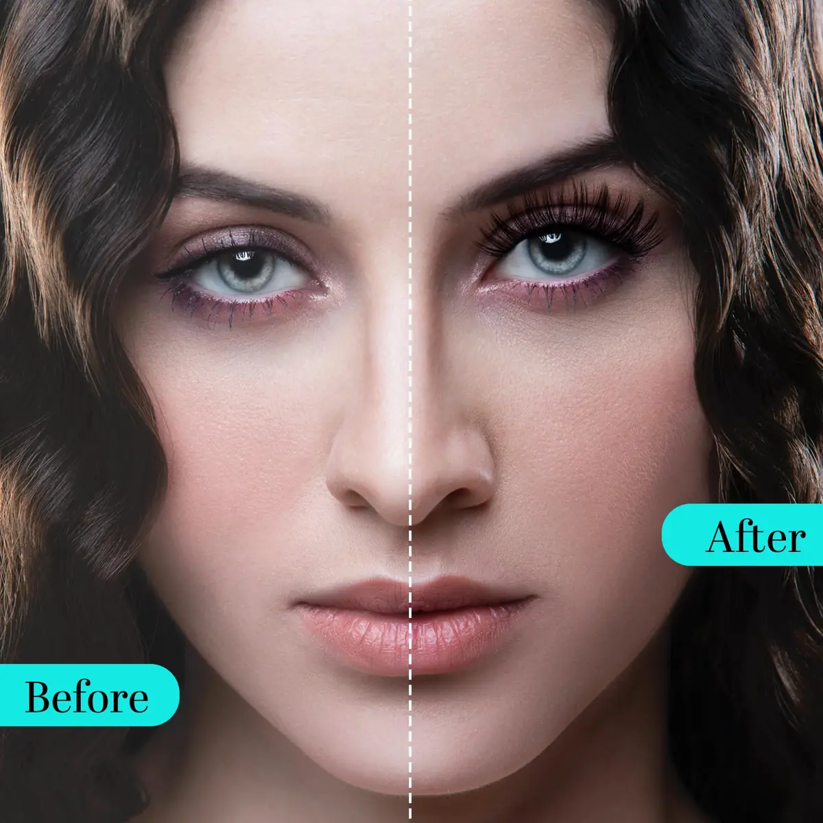 AMZGIRL Lash Clusters 40+50D 12mm Wispy Eyelash Extensions | Natural, Light & Reusable - view 6