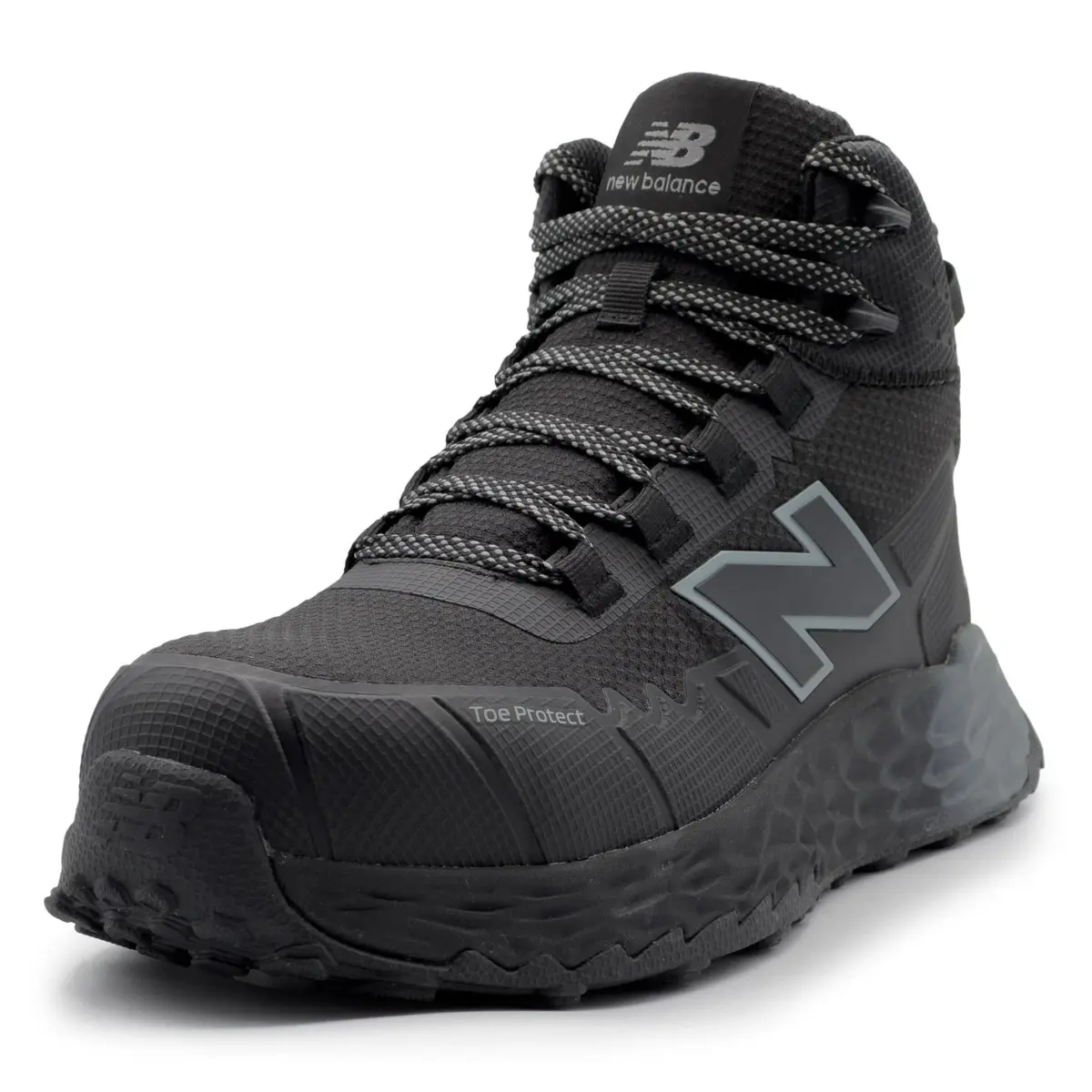 New Balance Fresh Foam Cremorne Mid CT - Men's - CT EH HR SR SF - Black/Grey - 9D | Athletic Safety & Comfort - main product image
