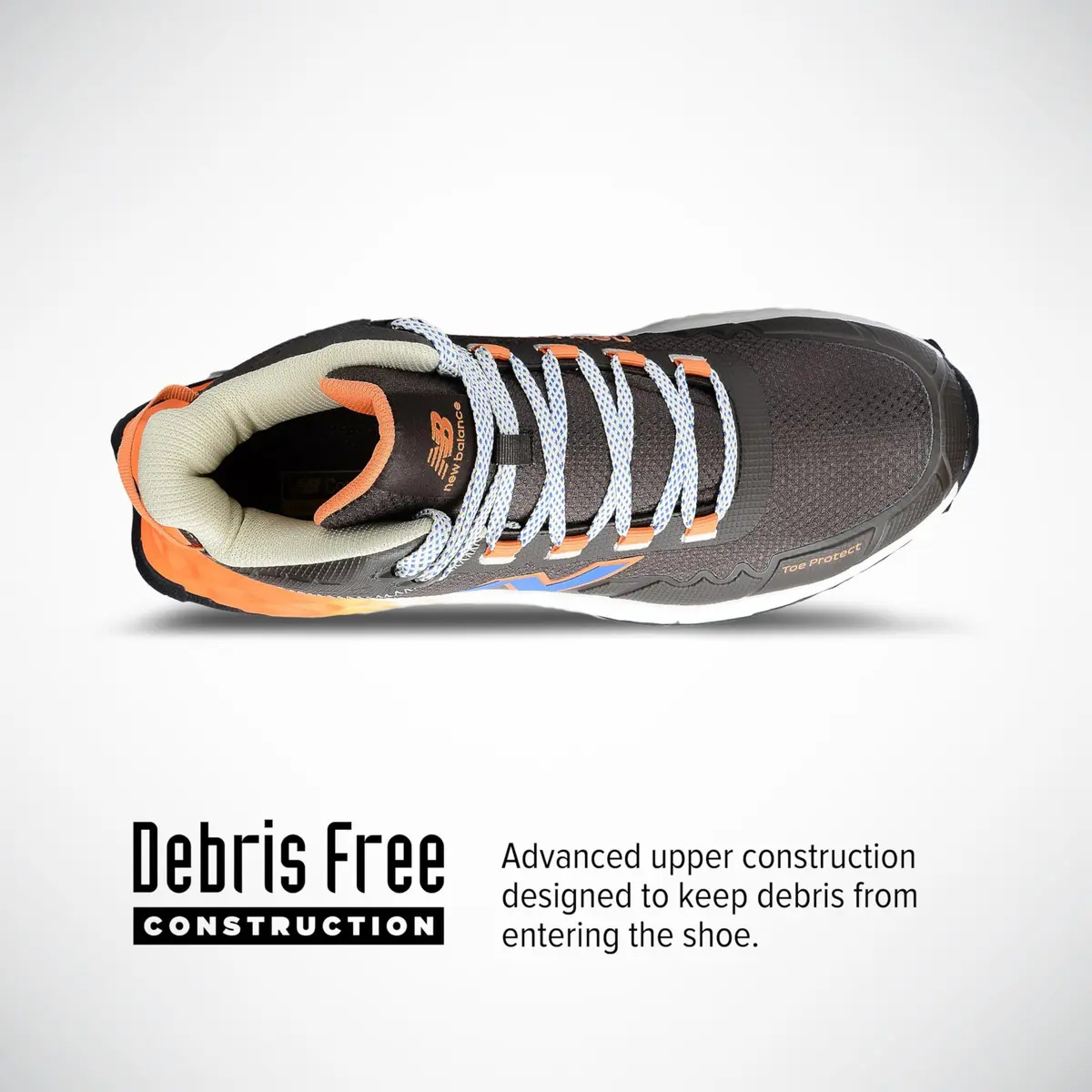 New Balance Fresh Foam Cremorne Composite Toe Safety Shoes for Men - Non Slip, Electrical Hazard - Brown, Mid - view 3