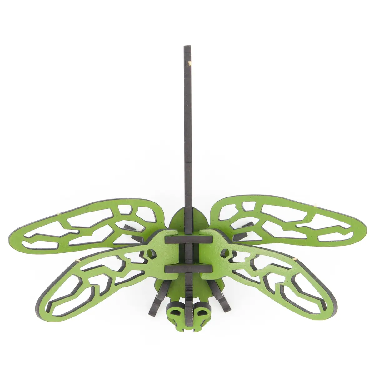 Little & Wood Woodlet: Small - Dragonfly - Green | 3D Wooden Insect Puzzle for Kids 6+ - view 2