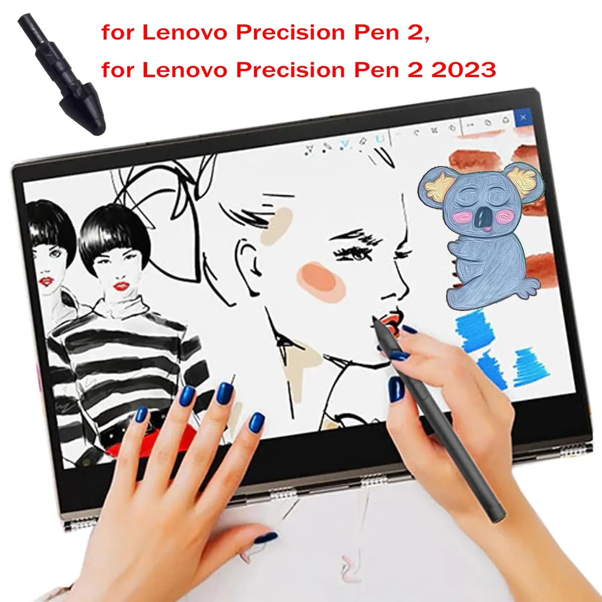 Dogxiong Replacement Nibs for Lenovo Precision Pen 2 & 3 (1-Pack) - view 5