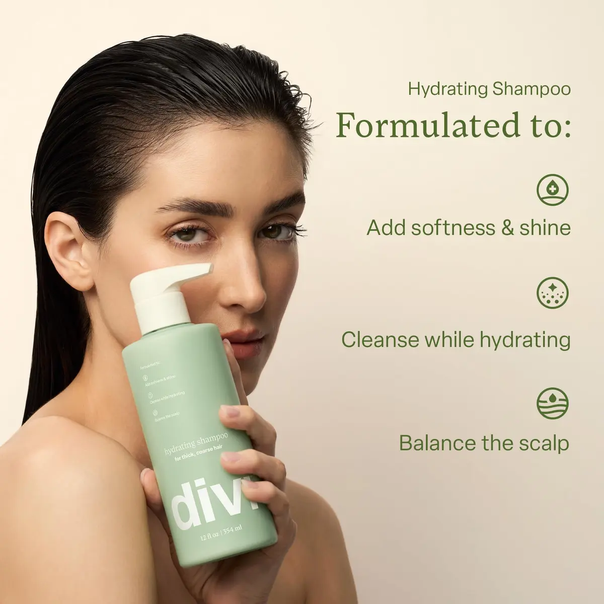 Divi Hydrating Shampoo & Conditioner Set for Medium/Thick Hair | 12 fl oz - view 2