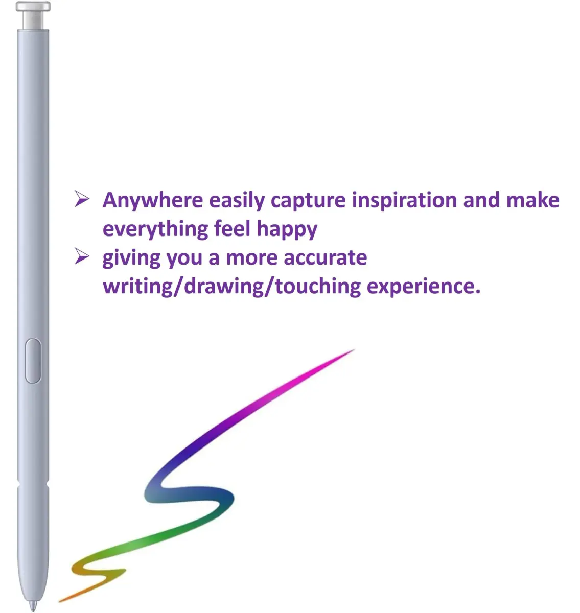 SLQ Replacement S Pen for Samsung Galaxy S25 Ultra 5G (Blue) | 4096 Pressure Levels, 5x Tips Included - view 4
