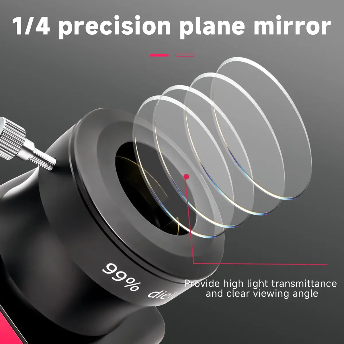 SVBONY SV188P 2-inch 90° Dielectric Mirror Diagonal 650g (22.9 oz) | 99% Reflectivity for Bright, Clear Views - view 3