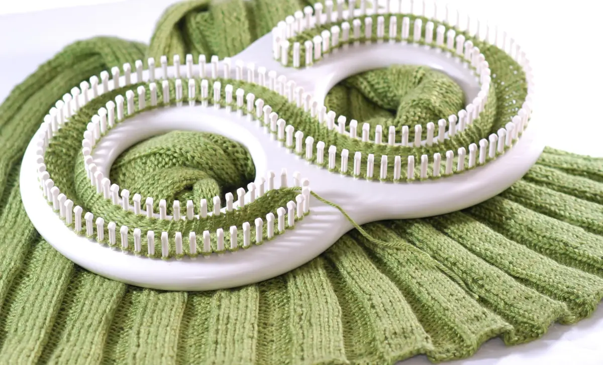 Authentic Knitting Board Afghan Knitting Loom & Kit 152cm (60") | Knit Blankets Seamlessly - view 4
