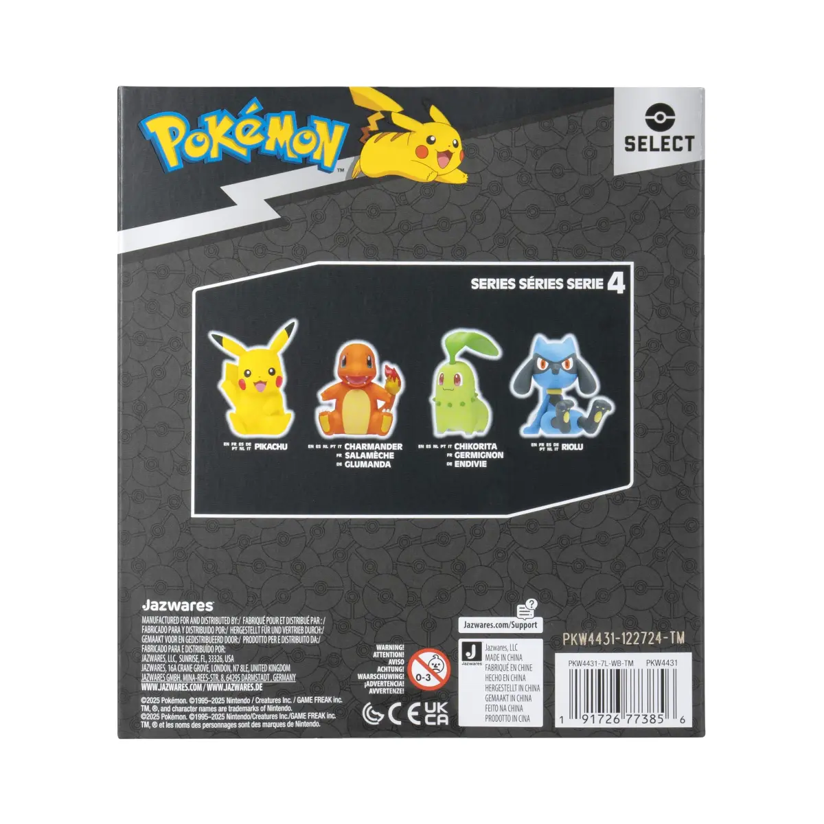 Jazwares Pokemon Charmander Select Vinyl Figure - 4-Inch Figure | Officially Licensed - view 3