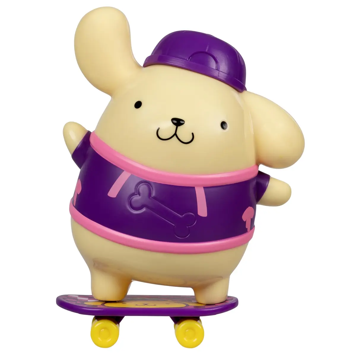 Jazwares Hello Kitty® and Friends - 4” Pompompurin™ Premier Figure with Skateboard, Series 2, Ages 6+ | Collectible Sanrio Toy - view 2