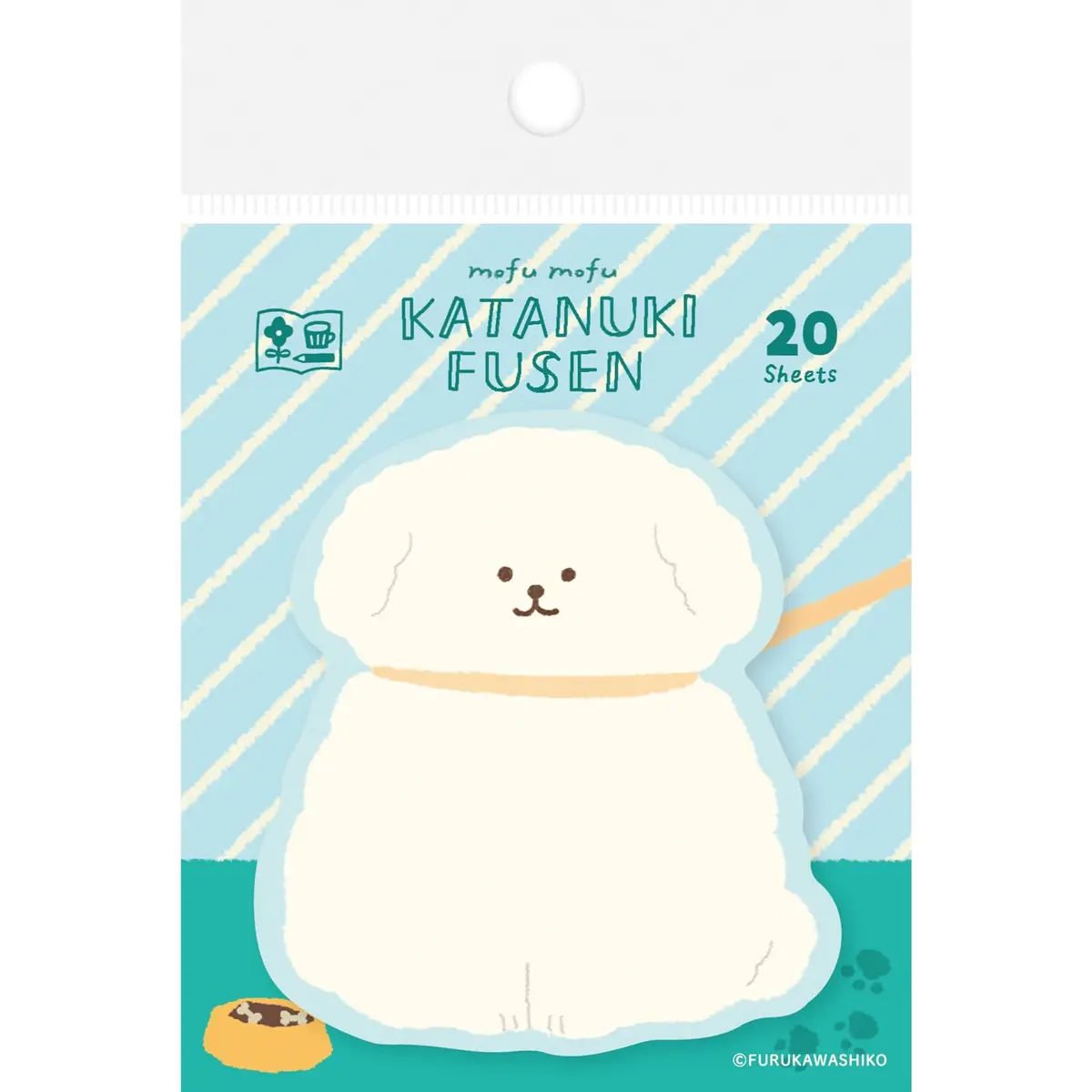 古川紙工 Self-Stick Note 20 Sheets | Die-cut Animal Shapes for Office & School (83mm x 125mm) - main product image