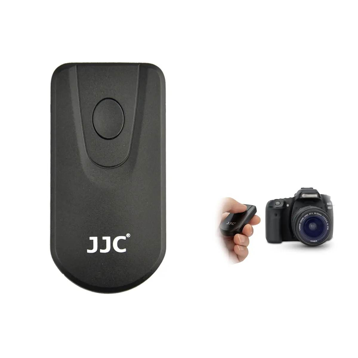 JJC Wireless Infrared Shutter Release Remote for Canon | Replaces RC-6 | 6m Range | Compact & Lightweight - main product image