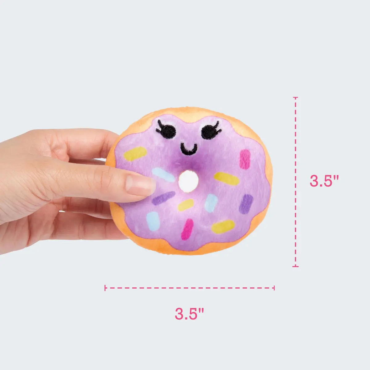 WHAT DO YOU MEME? Emotional Support Donuts Plush Set 5 Plushies with Carrying Basket | Fun Gifts for All Ages - view 5