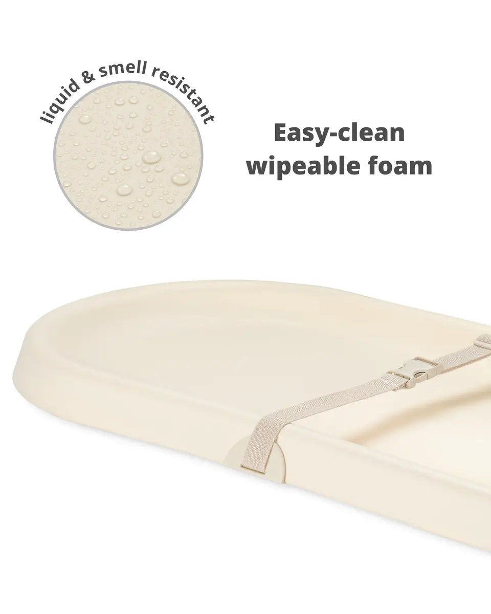 Skip Hop Baby Changing Pad Nursery Style Light-Up & Diaper Change Tracker 31.5L x 16W x 2.6H in | Cushioned & Wipeable - view 5