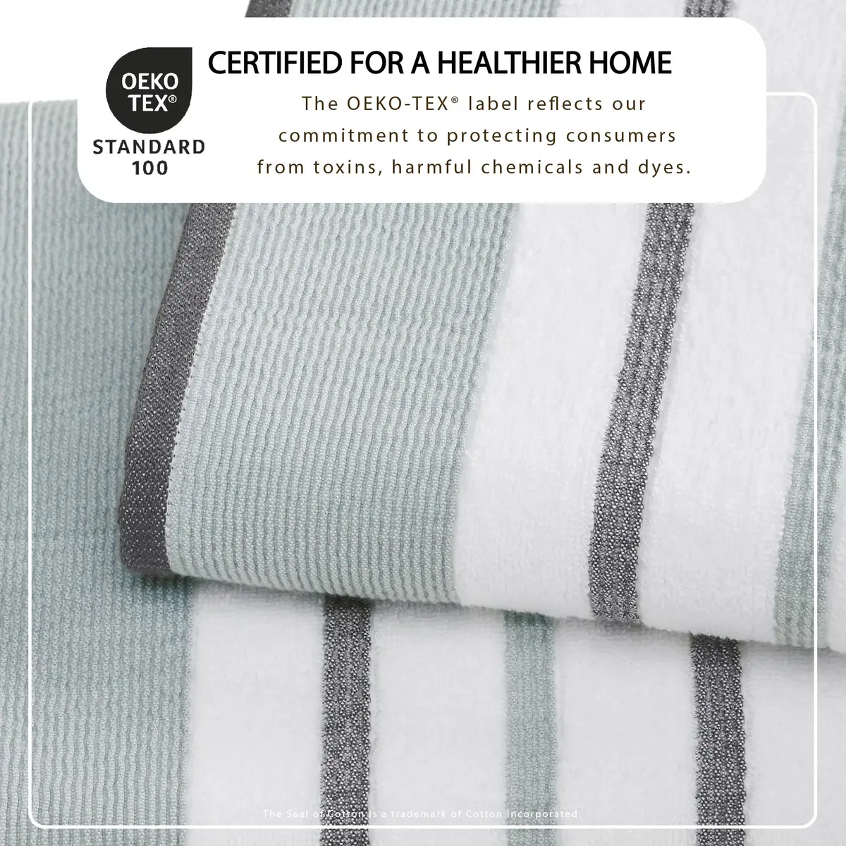 Great Bay Home Oversized Bath Sheet Set - Cotton 2 Pack 68x35 | Elegant Bathroom Decor - view 2