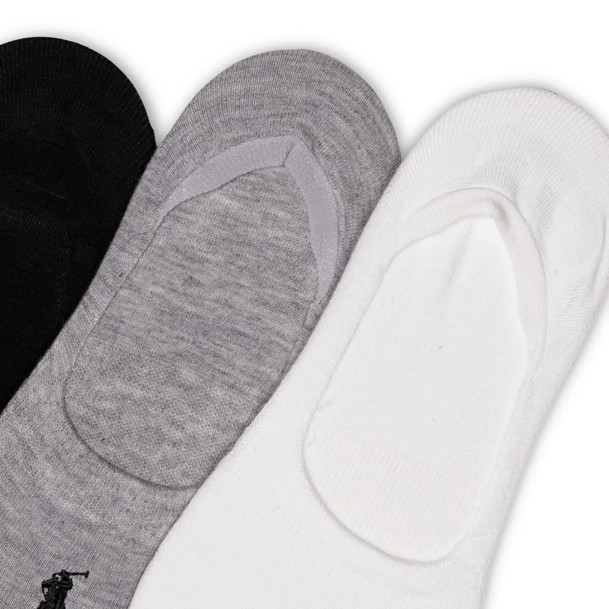 POLO RALPH LAUREN Women's Classic Sport Sneaker Liner Socks, 3 Pairs | Non-slip Gripper & Arch Support for Active Women - view 3