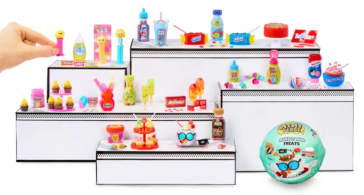 MGA's Miniverse Make It Mini Treats, Mini Collectibles | Candy-themed Resin Play, 8+ - view 6