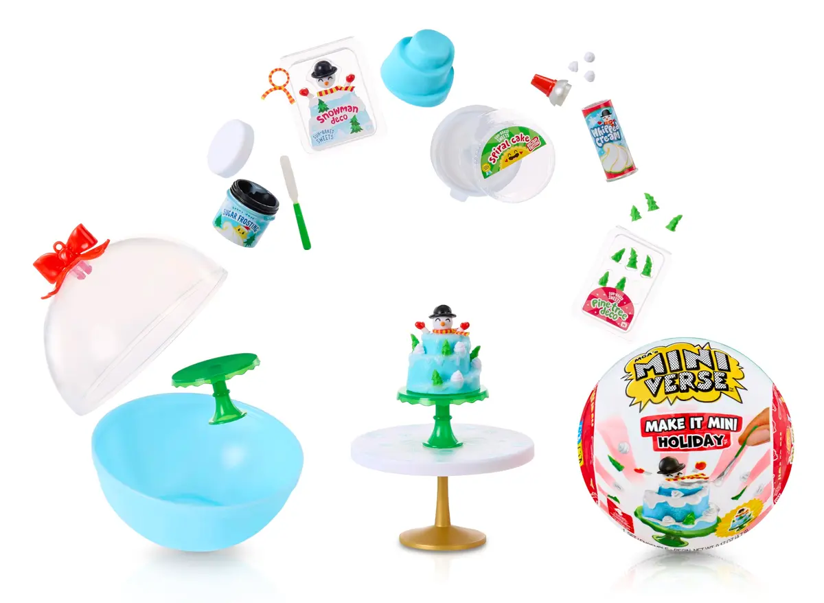 MGA's Miniverse Make It Mini Holiday 2025 | DIY Miniatures, Holiday Series, Resin Play (Pack of 1, Multicolor) - main product image