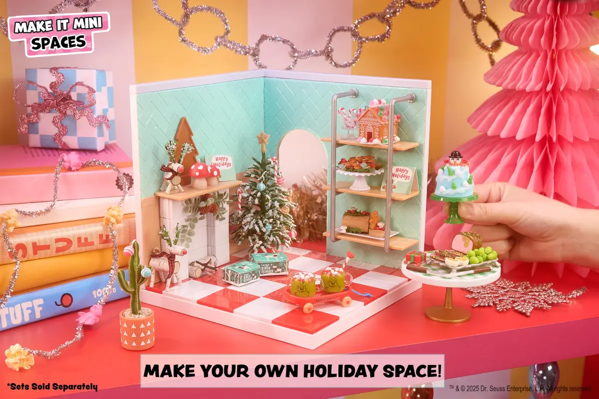 MGA's Miniverse Make It Mini Holiday 2025 | DIY Miniatures, Holiday Series, Resin Play (Pack of 1, Multicolor) - view 7