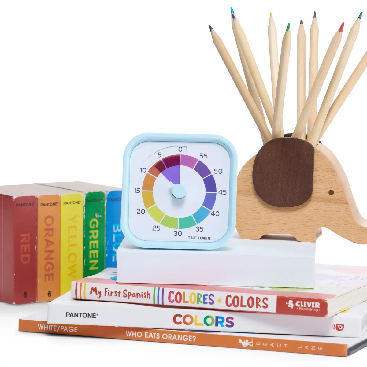 Time Timer MOD Home Edition Rainbow Wheel Visual Countdown Timer 60 Minute | Silent Operation for Kids & Students - view 5