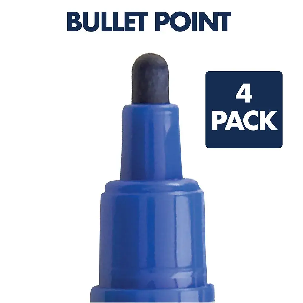 Quartet Dry Erase Markers, Whiteboard Markers, Bullet Tip, EnduraGlide, Assorted Classic Colors, 8 Pack (5001-1MA) | Smooth Ink Flow - view 4