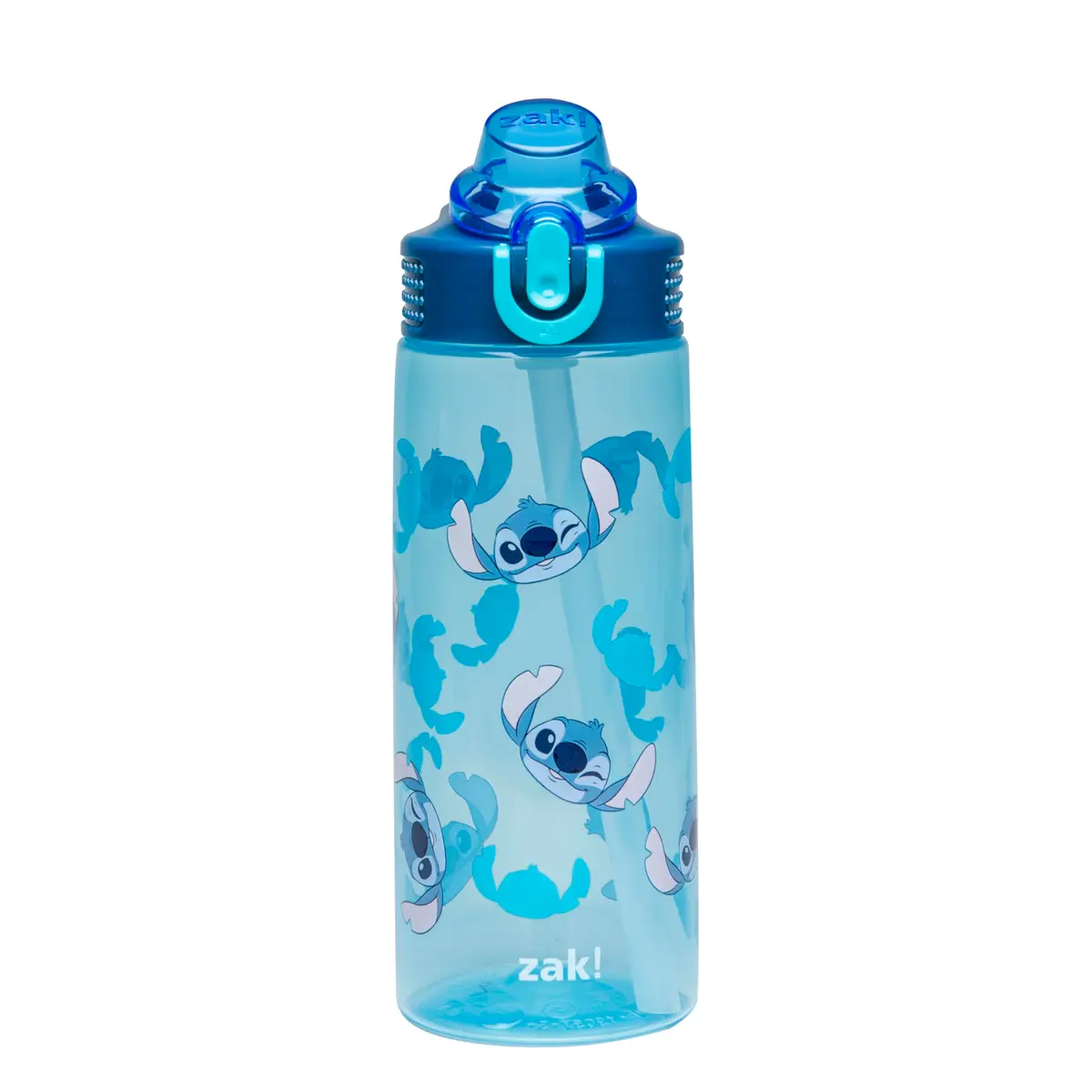 Zak Designs Disney Stitch 25oz Leak-Proof Kids Water Bottle | BPA-Free, Dishwasher Safe, Reusable - main product image