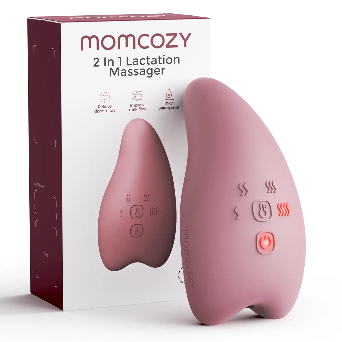 Momcozy A1Pro Lactation Massager with Heat & Vibration | Breastfeeding Essential for Nursing Moms - main product image