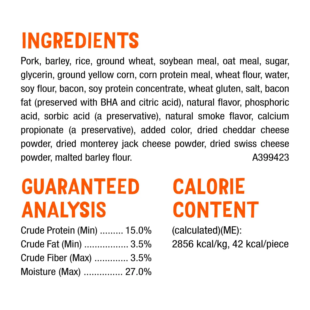 Purina Beggin’ Flavor Stix Treats for Dogs 40 oz. Bacon & Cheddar Jack | Real Meat & No Artificial Flavors - view 6