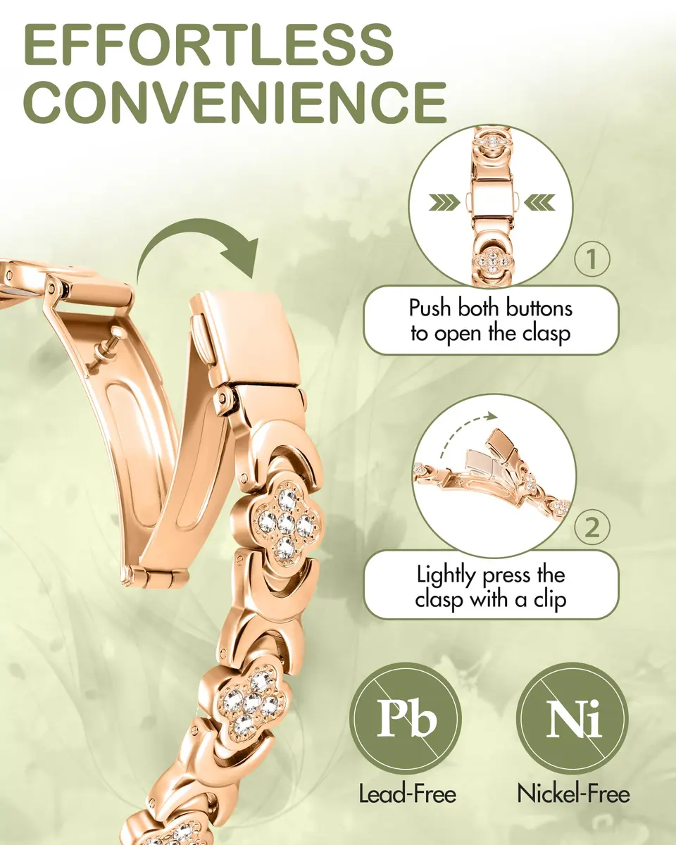 Feraco Pure Copper Magnetic Bracelet for Women | 3800 Gauss, Adjustable, Elegant Gift - view 4