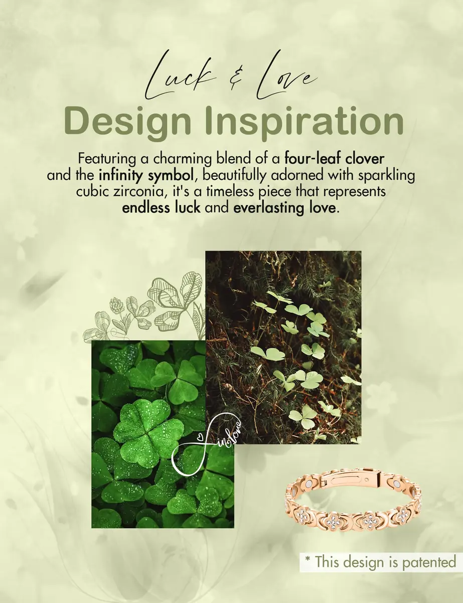 Feraco Pure Copper Magnetic Bracelet for Women | 3800 Gauss, Adjustable, Elegant Gift - view 8
