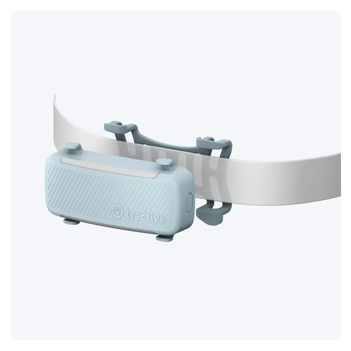 Tractive Rubber Clip Mount x2 for Tractive Dog 6 GPS Tracker (Mint) | Secure Collar Attachment - view 3