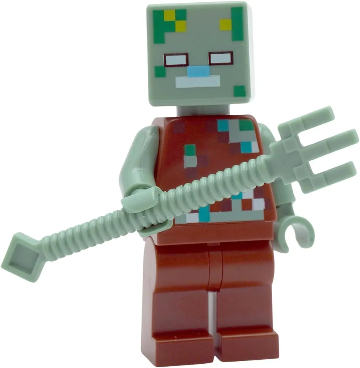 LEGO Minecraft: Adventurer with Drowned & Axolotl | 6+ | Authentic LEGO Figure for Kids - view 2