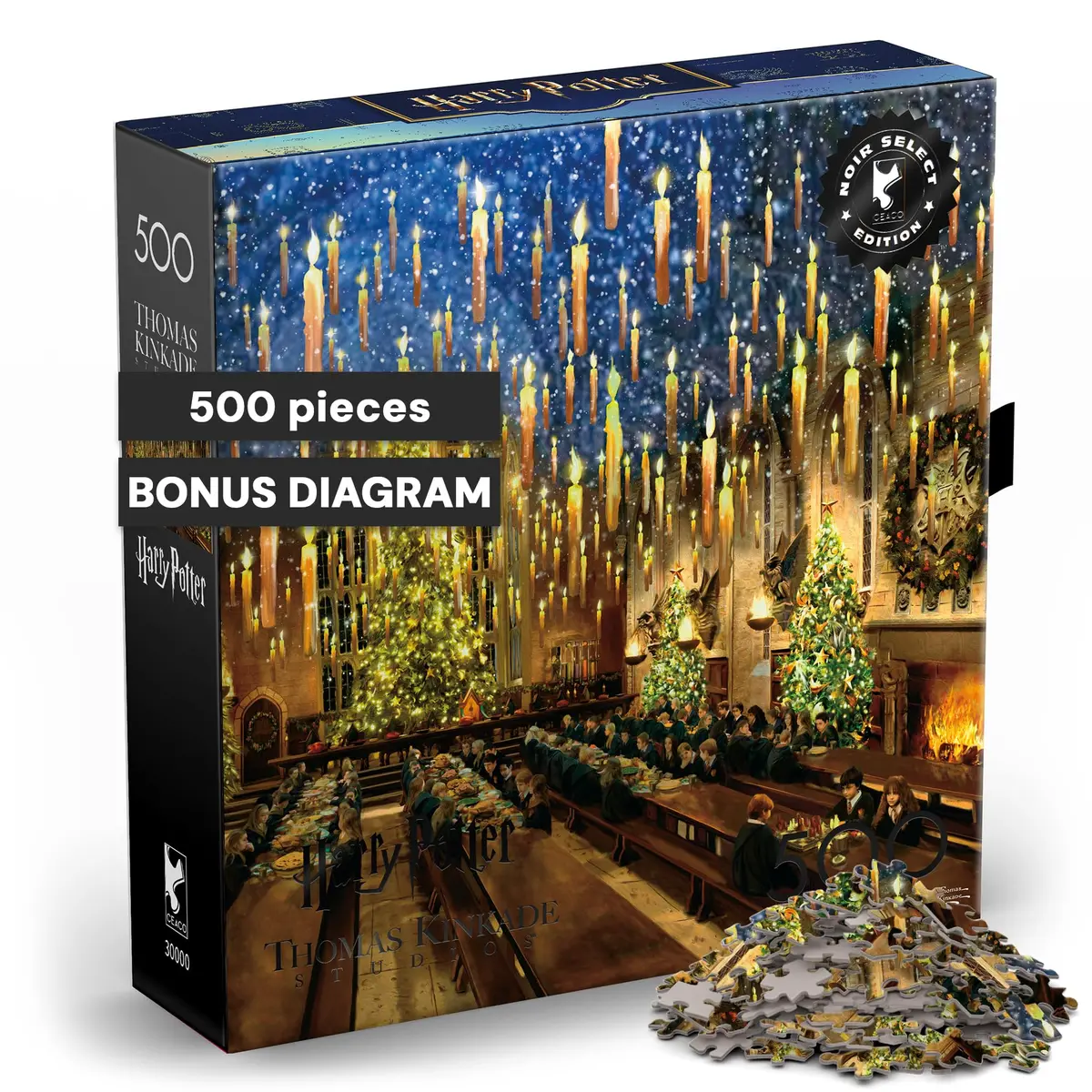 Buffalo Games Harry Potter The Great Hall 500 Piece Puzzle | Adult Collectible - main product image
