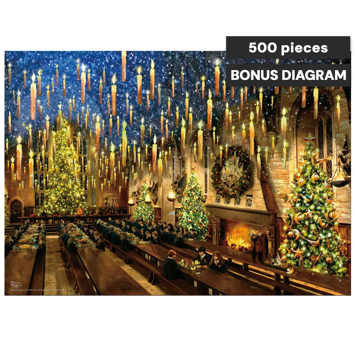 Buffalo Games Harry Potter The Great Hall 500 Piece Puzzle | Adult Collectible - view 7