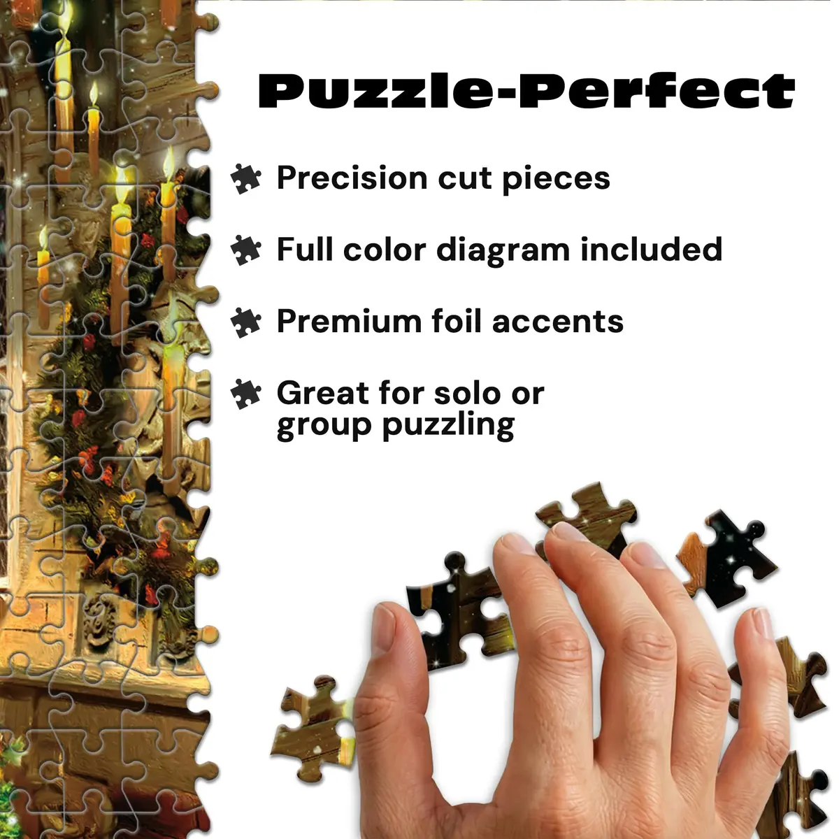 Buffalo Games Harry Potter The Great Hall 500 Piece Puzzle | Adult Collectible - view 4