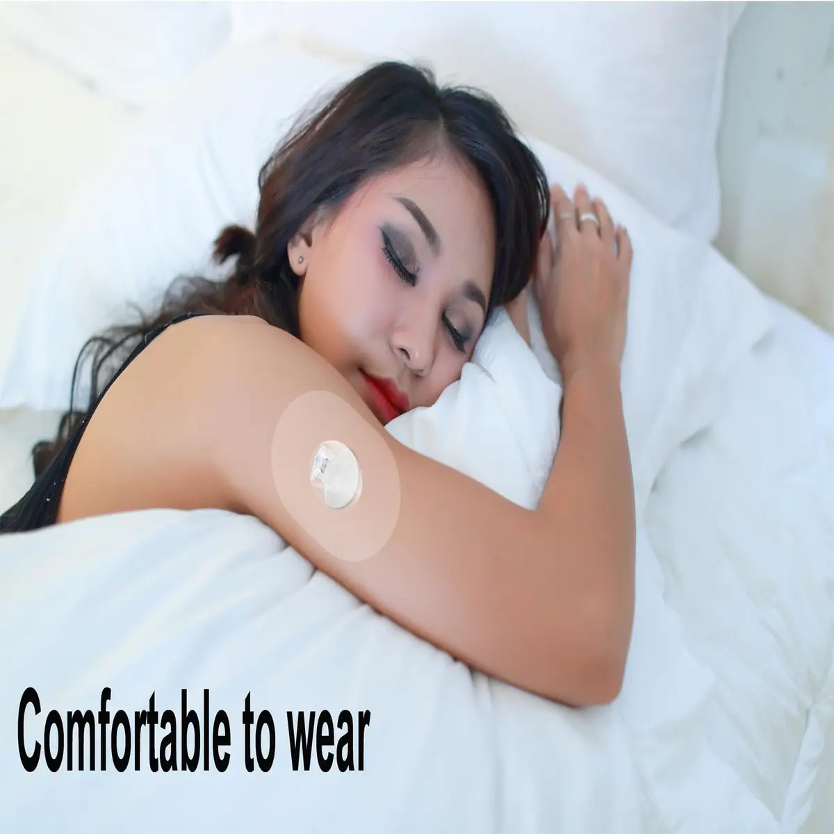 CUKICUKIGO Adhesive Patches for CGM Sensors 55 Count (156 g) | Waterproof & Skin-Friendly for Libre, G7, Enlite - view 5
