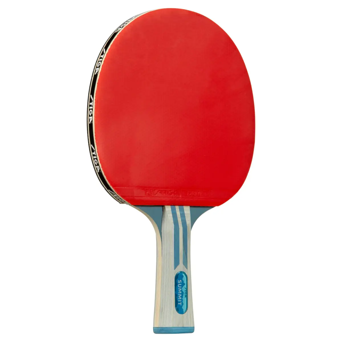 STIGA Summit Ping Pong Paddle - 5-Ply Ultra-Light Blade - 2mm Tournament-Approved Sponge - Flared Handle - main product image