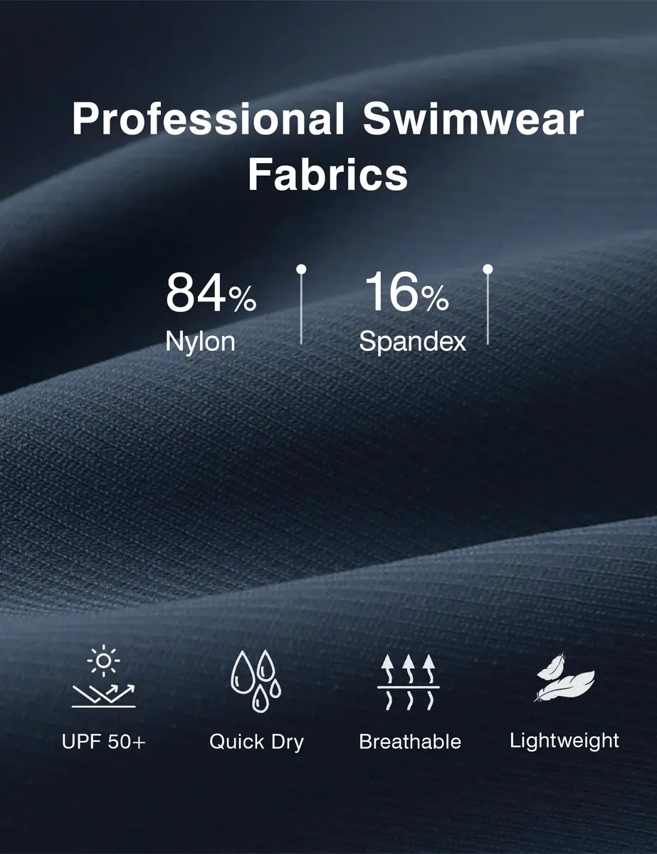 ISEEGZ Swim Board Shorts Women 2.8" Navy | Chlorine-Resistant, High-Waisted, Quick-Dry (70-120 chars) - view 7