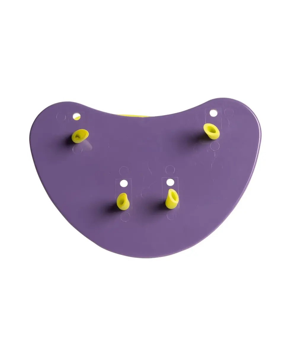 Arena Elite Finger Swimming Paddles Small Plum Purple/Arctic Lime | Improve Stroke Technique & Forearm Power - view 4
