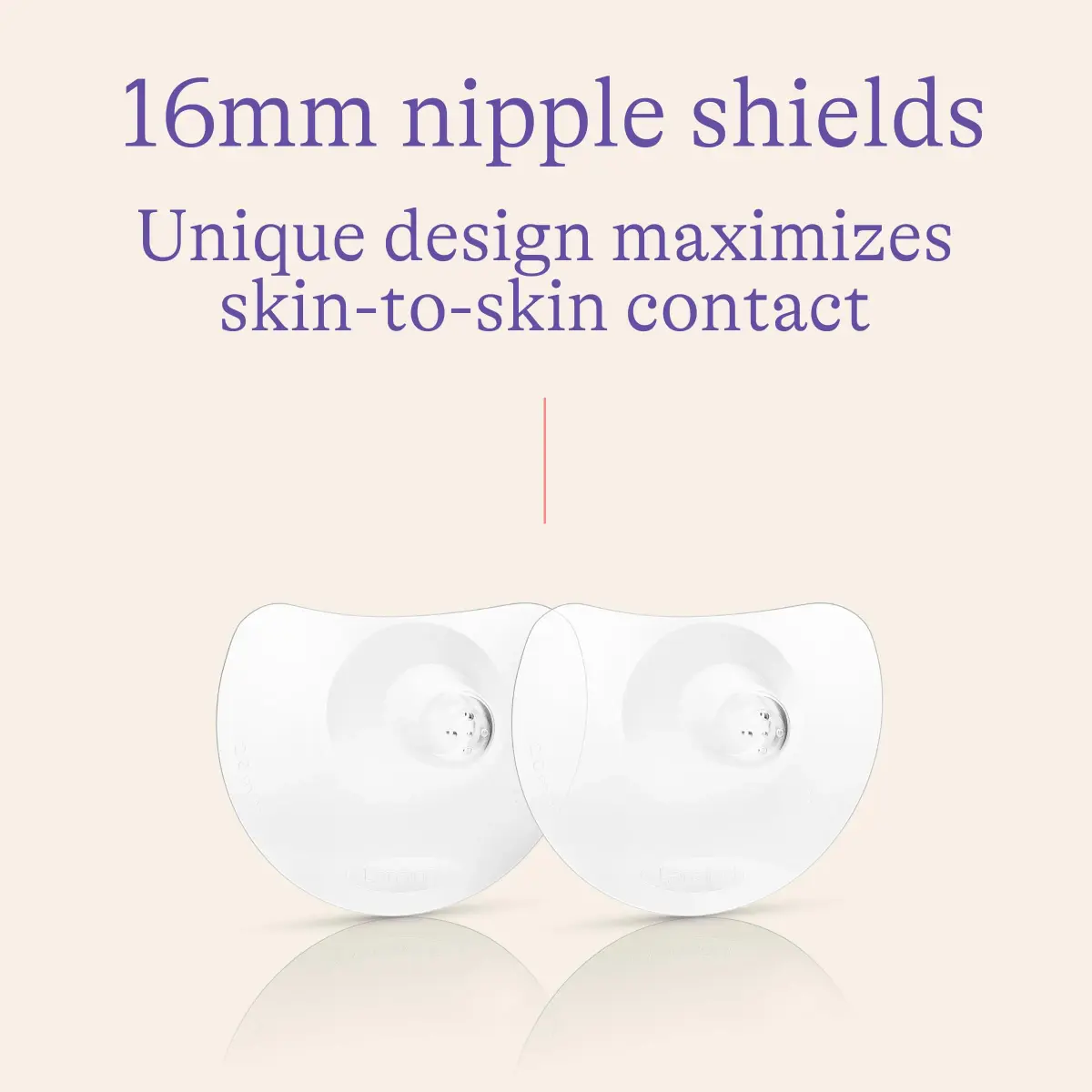 Lansinoh Contact Nipple Shields 16mm (0.63 inch) | Ultra-Thin Silicone for Latch-On Support - view 5