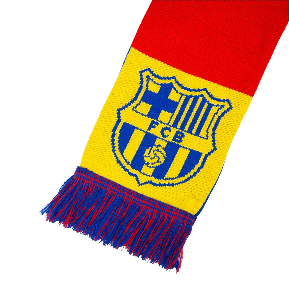 Icon Sports FC Barcelona Soccer Scarf Reversible Acrylic Unisex | Official Licensed Fan Gear - view 4